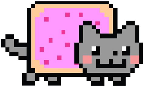 Library Of Nyan Cat Picture Free Library Png Files Clipart