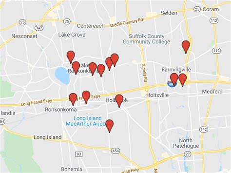 Sex Offender Map Sachem Area Homes To Be Aware Of This Halloween