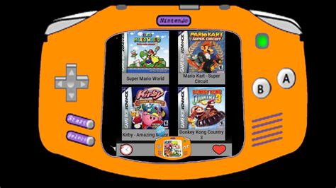 gba emulator  games   android apk