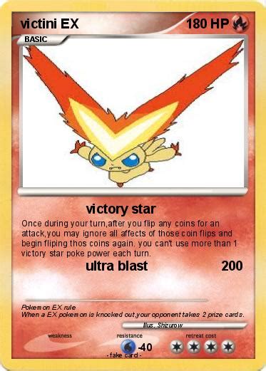Pokémon Victini Ex 44 44 Victory Star My Pokemon Card