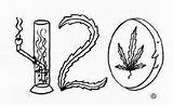 Coloring Pages 420 Weed Adult Drawings Cool Graffiti Trippy Tattoo Marijuana Stoner Printable Stoners Cannabis Colouring Book Disney Sketches Tumblr sketch template