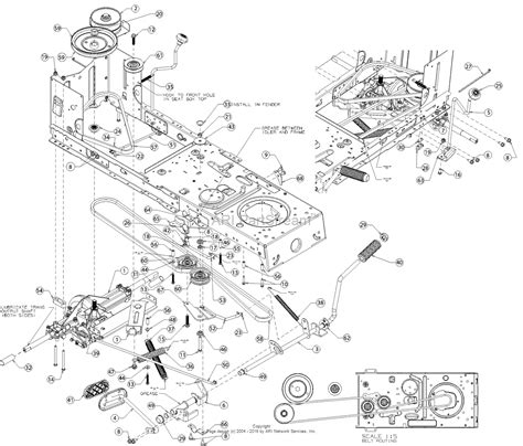 mtd axs    parts diagram  drive