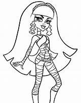 Monster High Cleo Coloring Nile Pages Kleurplaten Kids Fun Van Printable Girls Kleurplaat Votes Zo sketch template