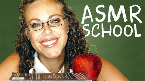 asmr school teacher role play how to handle stress
