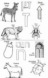 Hebrew sketch template