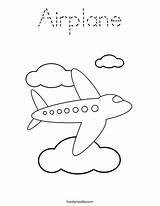 Airplane Pages Coloring Kids Transportation Preschool Great Flight Toddler Color Twistynoodle Sheets Flying Aeroplane Plane Will Activities Tracing Print Toddlers sketch template