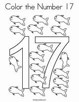 17 Number Coloring Color Preschool Pages Template Worksheets Kindergarten Learning Noodle Twistynoodle Counting Cursive Numbers Activities Choose Board Twisty Change sketch template