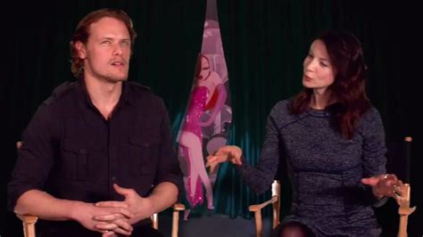 Outlander Qanda Let S Talk About Sex With Caitriona Balfe And Sam