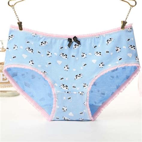 2020 Women Briefs Cotton Sexy Panties Underwear Cherry Pineapple Fruit