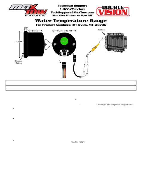 glowshift oil pressure gauge wiring diagram