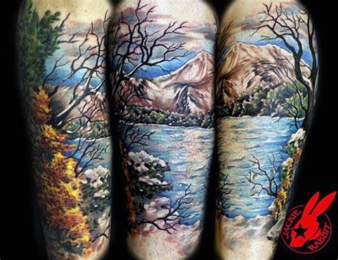 100 Nature Tattoos For Men Deep Great Outdoor Designs