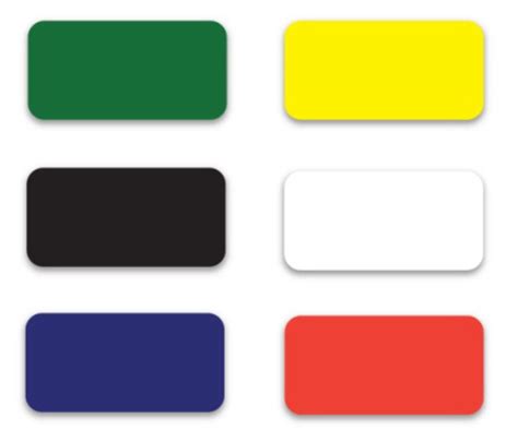 color coded blank filing labels rolls system   roll