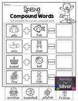 Compound Words Literacy Coloring Phonics Effective Grammar Teacherspayteachers Latihan Vocabulary sketch template