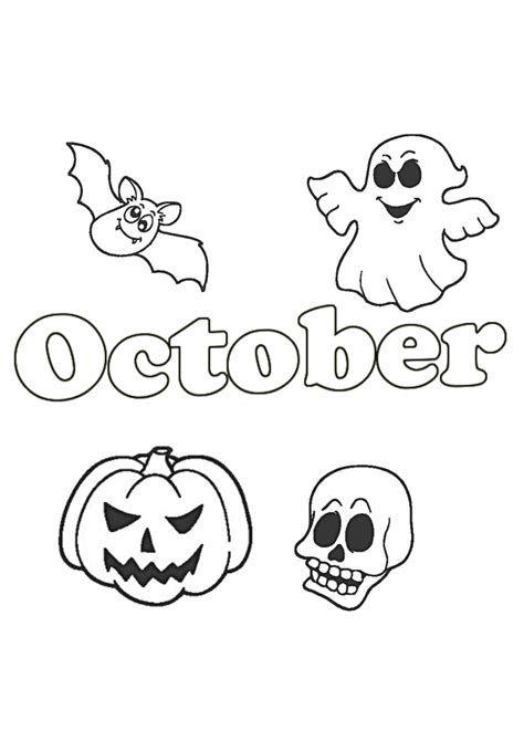 october halloween coloring page bubakidscom
