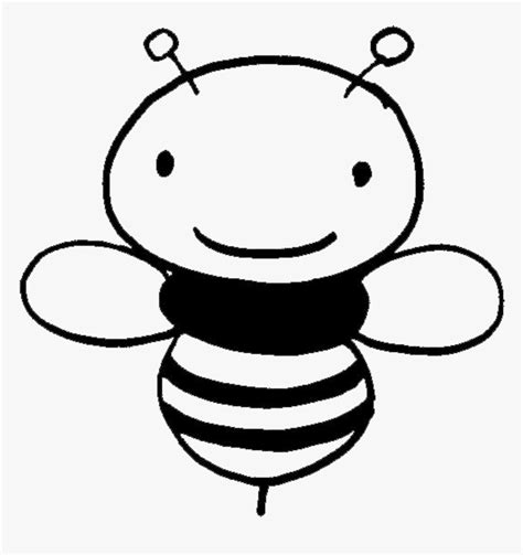 outline pictures  honey bee hd png  transparent png image