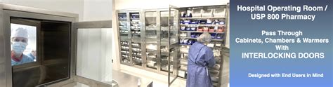 pass  cabinet electronic interlock system usp pharmacy