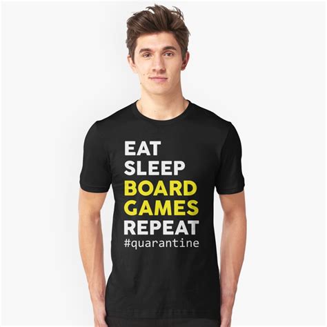 Eat Sleep Board Game Repeat T Shirt By Dreamy11 Redbubble