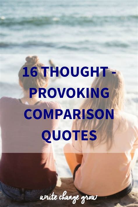 16 thought provoking comparison quotes to help you stop comparing