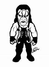 Sting Wwe Cartoon Coloring Pages Drawing Wcw Rollins Seth Roman Wrestler Reigns Wrestling Deviantart Clipart Wrestlers Raw Chibi Drawings Fan sketch template