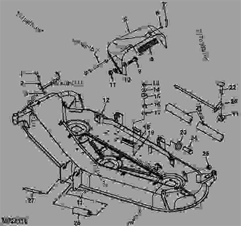 john deere  mower deck parts diagram wiring diagram niche
