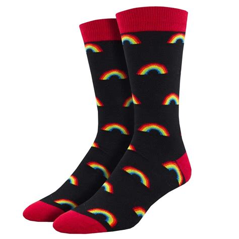 rainbow black luxury men s socks from ties planet uk
