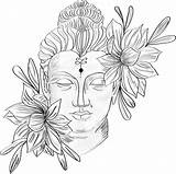 Buda Para Colorear sketch template