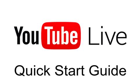 youtube   small channels  official heres  guide    livestream video