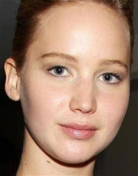 Jennifer Lawrence No Makeup Pictures Celeb Without Makeup
