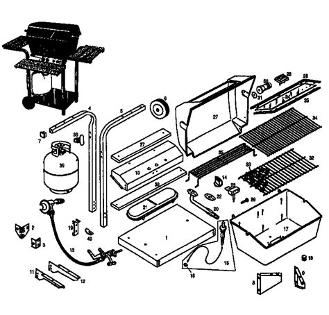 kenmore outdoor gas grill parts model  sears partsdirect