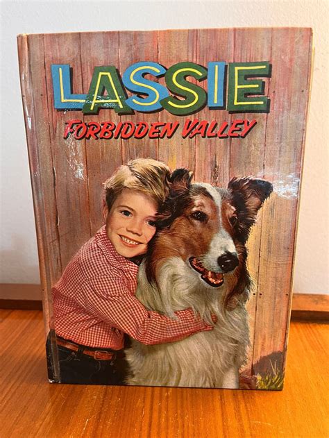 First Edition Vintage Lassie Forbidden Valley Book Etsy