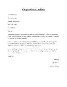 sample business letter   boss sample business letter