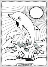 Saltando Delfines Rincondibujos Rincon Marzo Navegación Entradas sketch template
