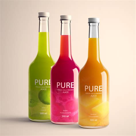 pure juice packaging  iran world brand design society