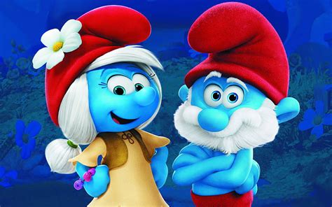 4k Free Download Smurfs The Lost Village 2017 Smurfs 3 Characters