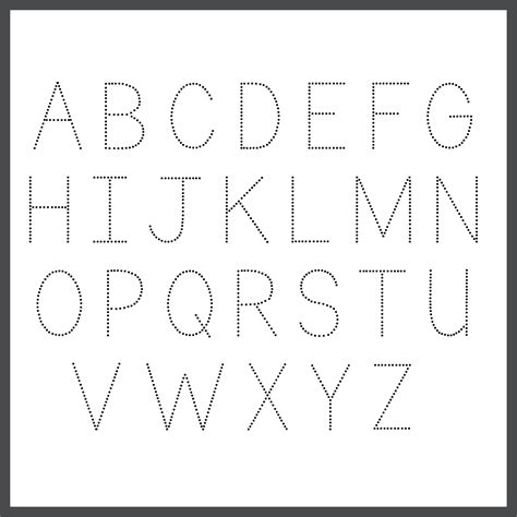 traceable alphabet letters printable printable world holiday