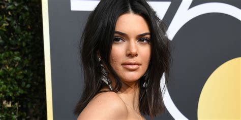 Kendall Jenner Just Responded To Criticism About Her Acne At The Golden