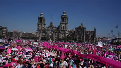 mexiko stadt zehntausende menschen demonstrieren gegen wahlreform