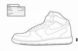 Nike Sneaker Colouring Albanysinsanity Jordans Kleurplaat Vapormax Colorear 2126 Calzas Welovesneaker Coloringhome Print sketch template