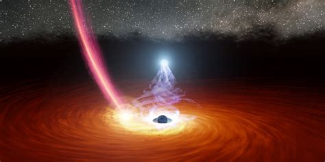 Astronomers Have Spotted X Rays From Behind A Supermassive Black Hole