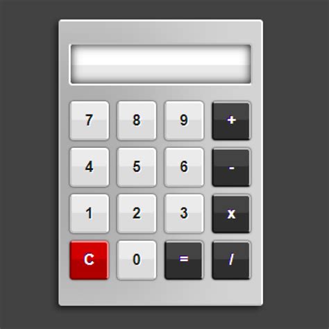 creating  simple calculator  html  pure css