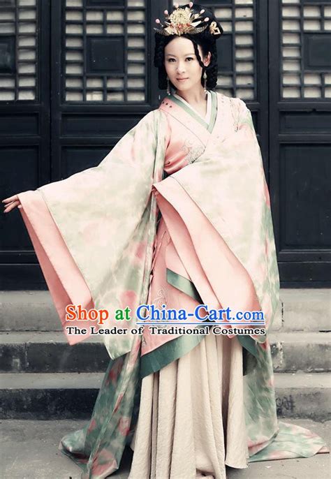 chinese han dynasty imperial concubine xu li hanfu dress ancient palace lady replica costume