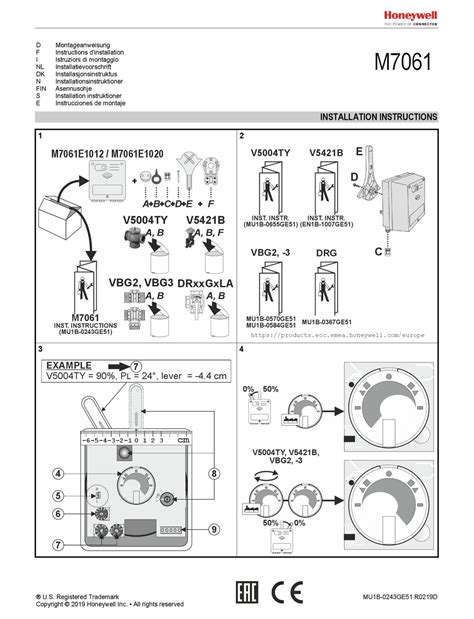 honeywell  controller installation instructions manualslib