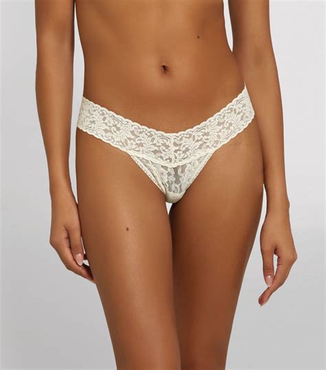 hanky panky low rise lace thong harrods fr