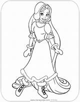 Rapunzel Tangled Disneyclips Pascal Funstuff sketch template