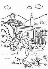Farmer Coloring Pages Farm Couple Girl Sheets Color Printable Getcolorings Getdrawings sketch template