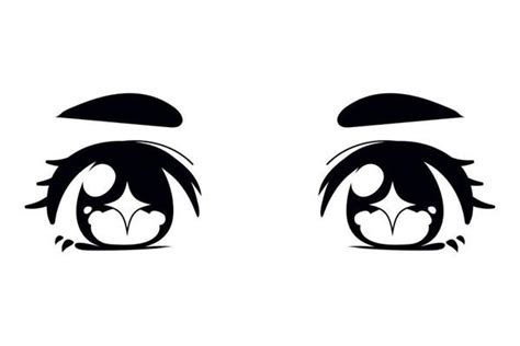 anime eyes vector art icons  graphics
