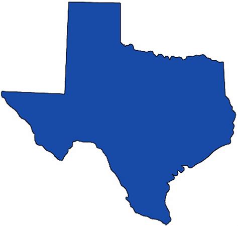 texas state clipart medium pictures texas map  cities  counties printables