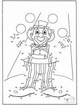Zahlen Malen Zirkus Fasching Grundschule Dots Zirkusprojekt Ausmalen Cijfertekening Jetztmalen Numeri Seguendo Disegna Karneval Pagliaccio Vorlagen Funnycoloring Verbinden Nukleuren Clowns sketch template