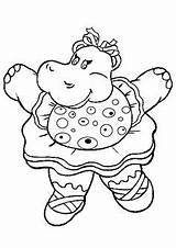Coloring Pages Snorkeling Hippo Getdrawings sketch template