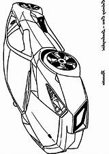 Voiture sketch template